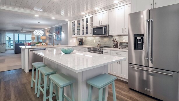 Condo (Pointe Santo A46) | Private kitchen - Pointe Santo Condos by Dream Vacation Rentals (Sanibel)