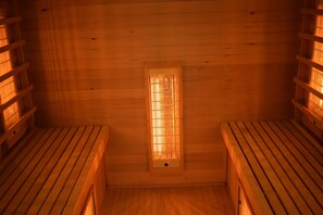 Sauna - Gîte for 5 pers and 2 h private relaxation area included (Équilly)