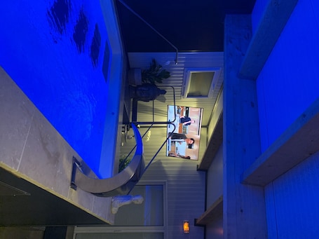 Indoor pool, a heated pool. Gîte for 5 pers and 2 h private relaxation area included