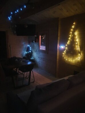 Cabana | Sala de estar | TV 30 polegadas com canais digitais