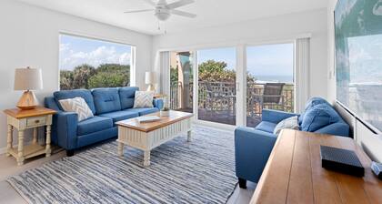 Satellite Beach Split-Level Condo with Direct Oceanfront Views & Heated Pool! 🏖️