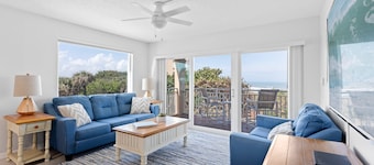 Satellite Beach Split-Level Condo with Direct Oceanfront Views & Heated Pool! 🏖️