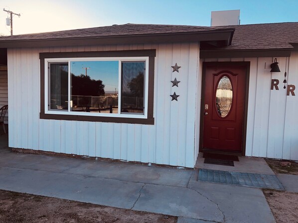 Exterior detail - Vacation with the Horses in our Ranch House! Right off Hwy 395 (Inyokern)