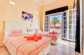3 bedrooms, in-room safe, iron/ironing board, free WiFi