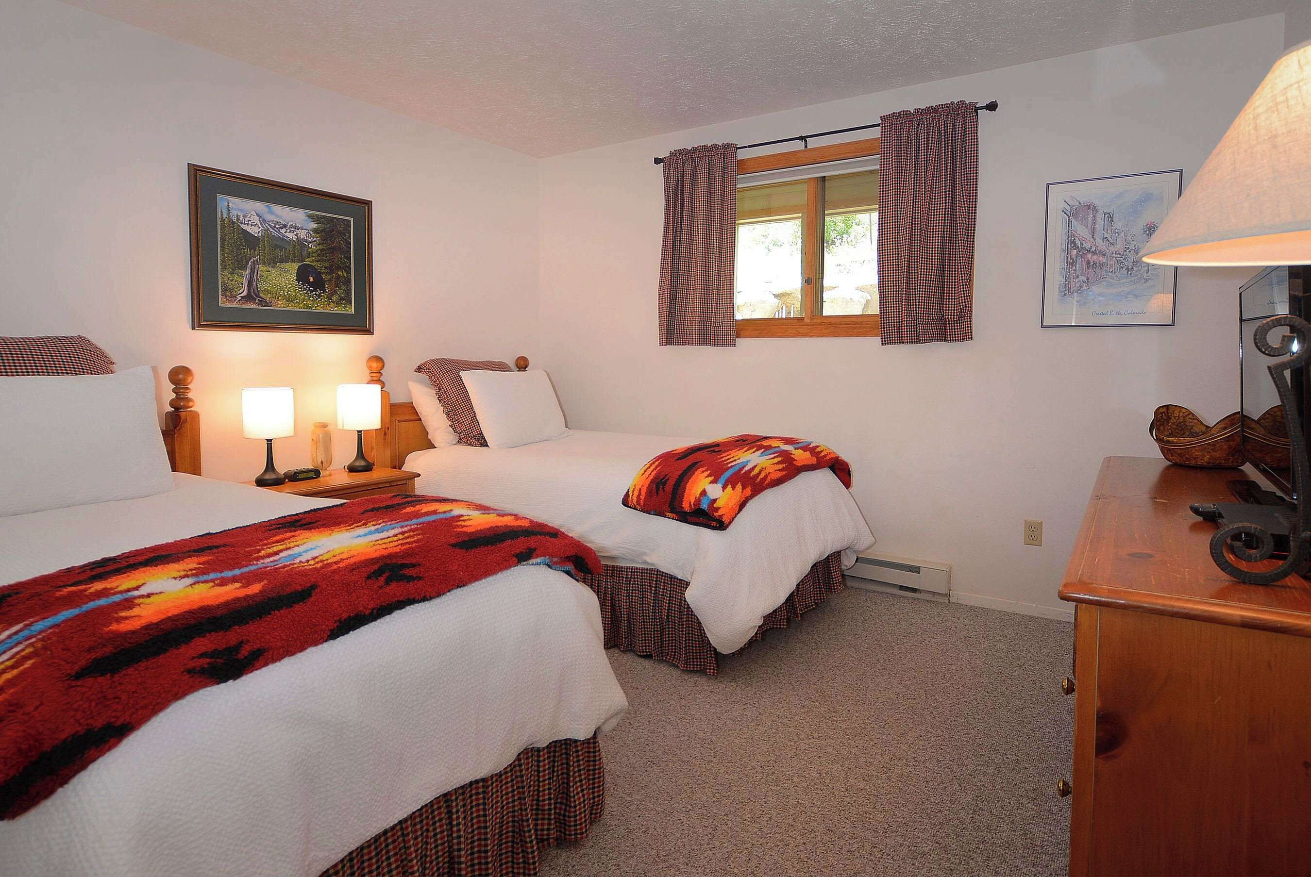 4 bedrooms, iron/ironing board, travel crib, WiFi
