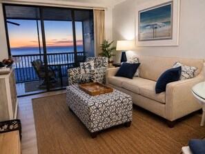 TV, DVD player - 2 Bed South End Beachfront Condo at Popular Seawinds (Marco Island)