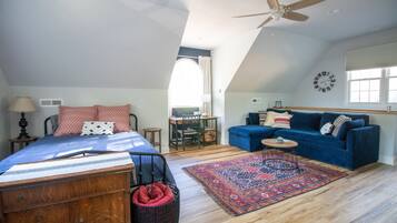 1 soverom, strykejern/-brett, wi-fi (inkludert) og sengetøy