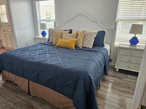 5 bedrooms, iron/ironing board, travel cot, WiFi
