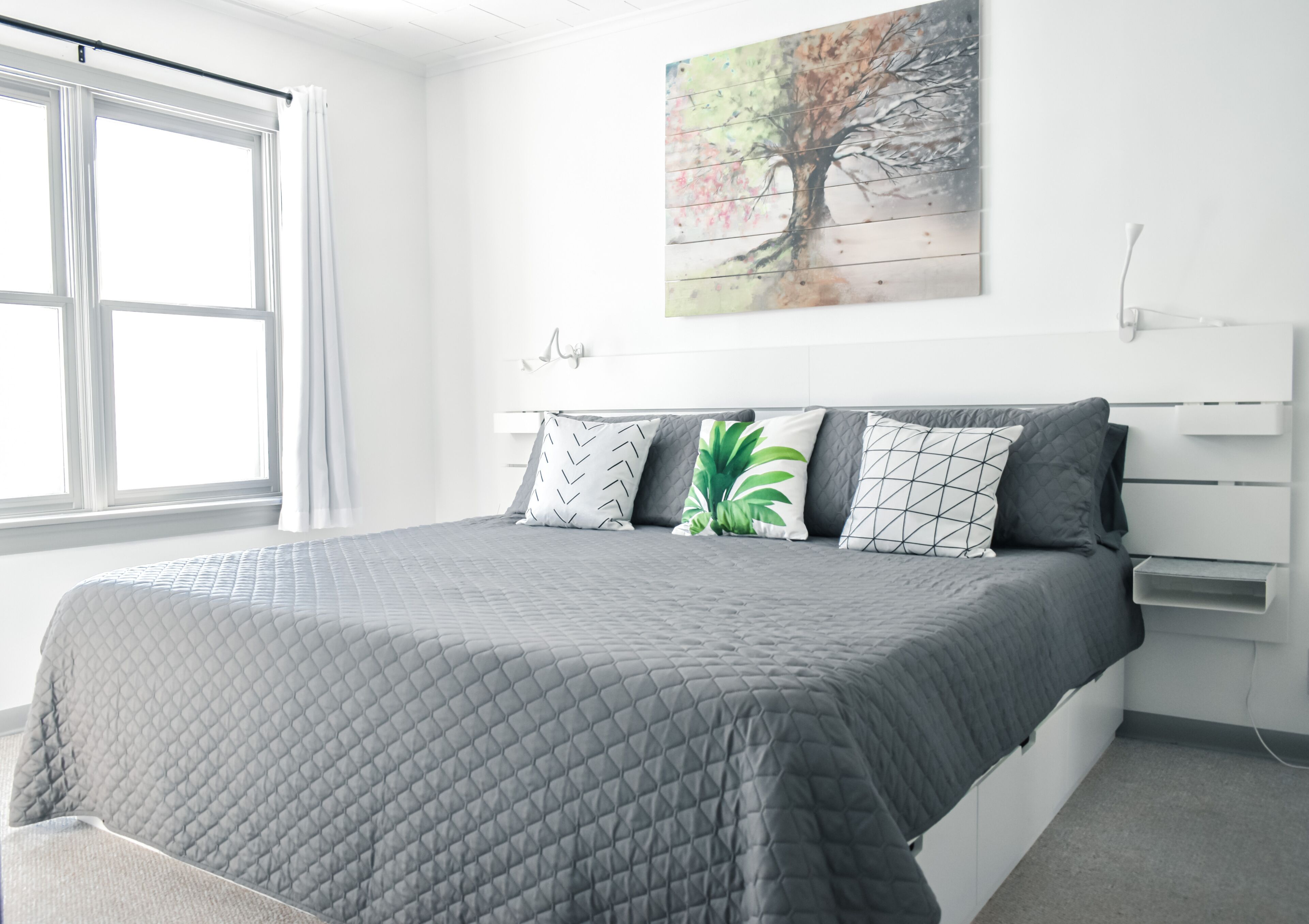 2 bedrooms, iron/ironing board, travel crib, WiFi