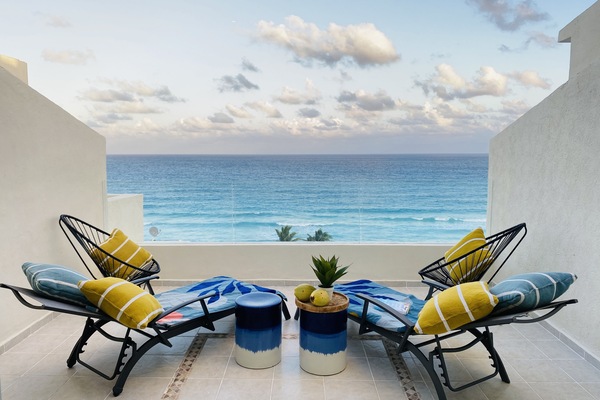 Private terrace, ocean-view