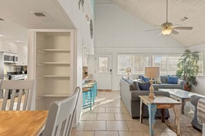 Interior - “Waterside Wave” - Gulf Trace - Private Pool - Sleeps 14 - 100 Steps to the Gulf - EV Charger - (Santa Rosa Beach)