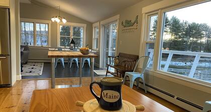 Waterfront Cottage on Tidal Cove with Dock