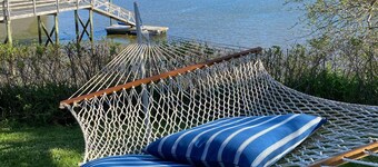 Waterfront Cottage on Tidal Cove with Dock
