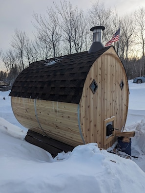 Property grounds - Wildlife Chalet - Lake View A-Frame | Barrel Sauna, Firepit, BBQ, near Lutsen (Tofte)