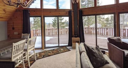 Wildlife Chalet - Barrel Sauna|Lake View|Deck|Grill|TVs|WIFI|Games|Firepit