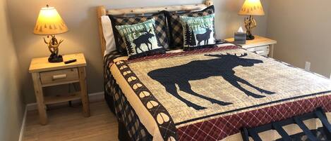 1 chambre, fer et planche Ă repasser, Wi-Fi gratuit, draps fournis