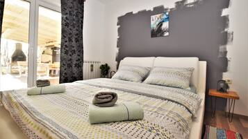 3 bedrooms, iron/ironing board, travel cot, free WiFi