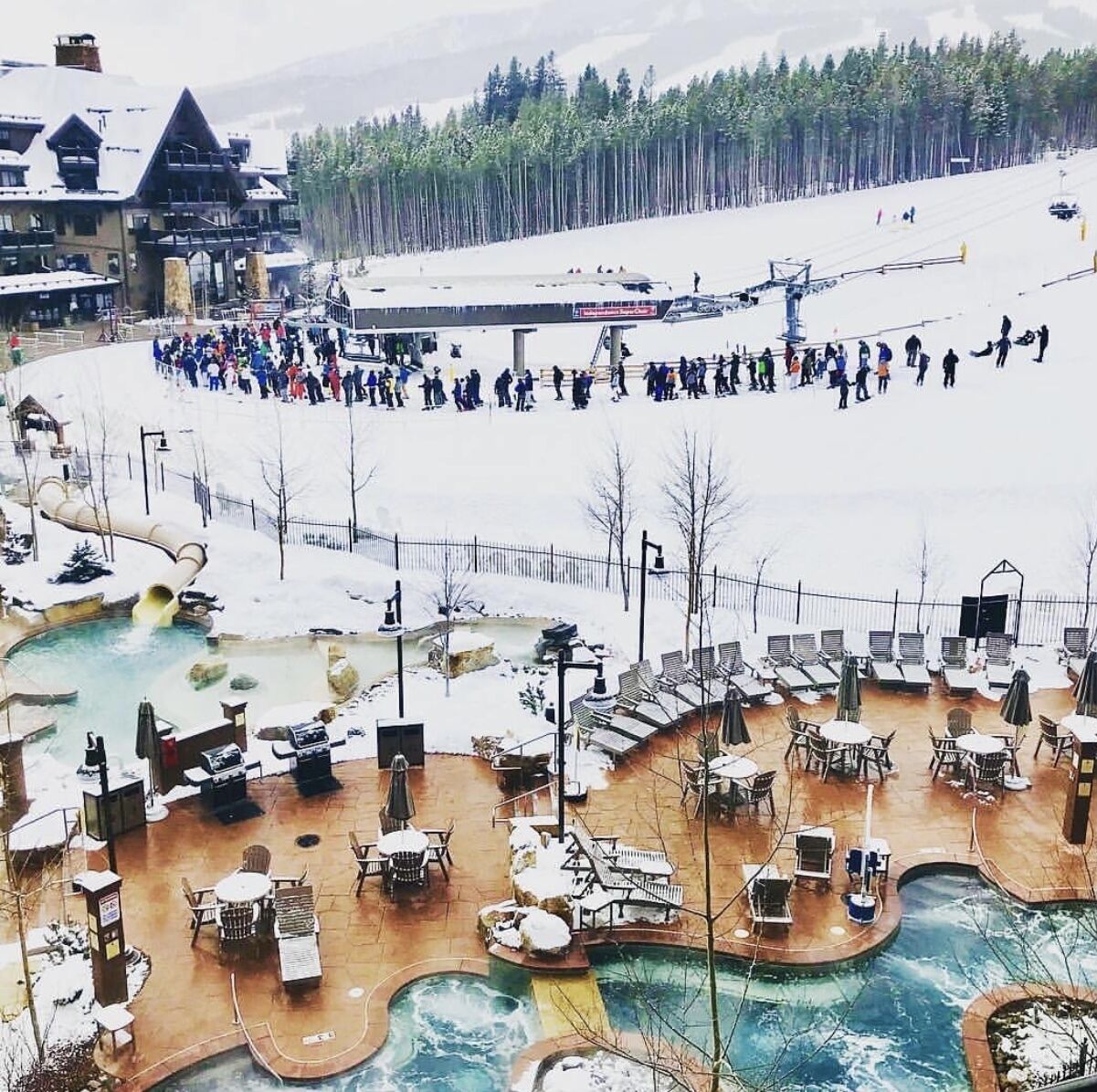 屋内プール、屋外プール