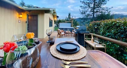 Mountain View Cabin near Yosemite & Bass lake/Private Hot Tub+Pet friendly