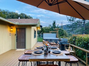 Opções para refeição ao ar livre