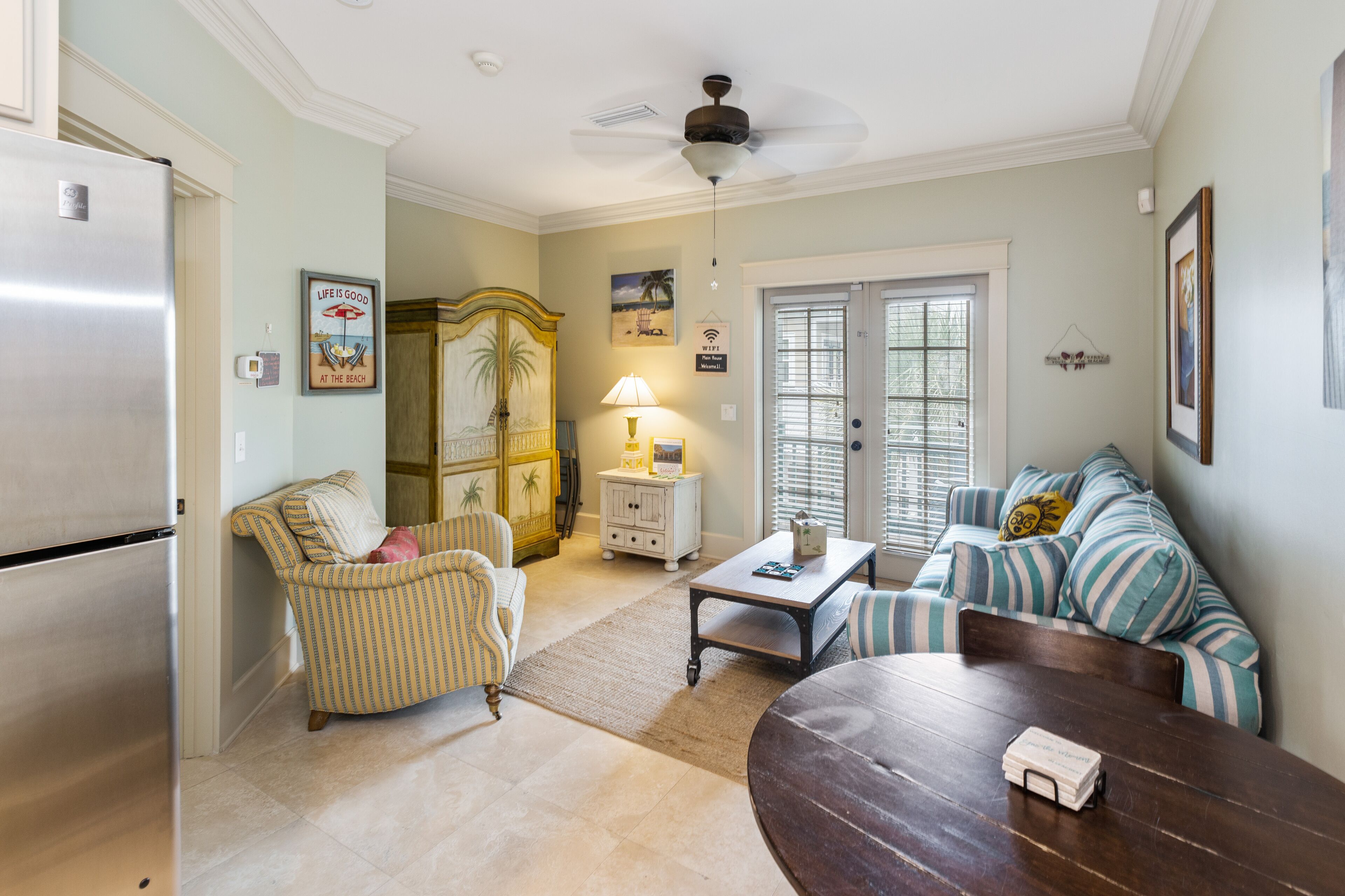 Private Carriage House in Seacrest Beach just steps to Lagoon Pool and the beach