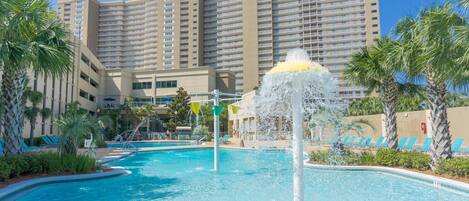 Una piscina climatizada