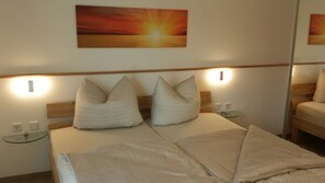 1 bedroom, iron/ironing board, travel crib, free WiFi