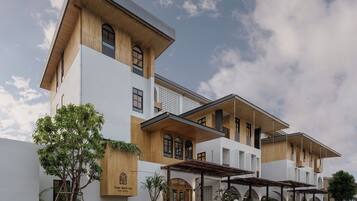 Façade de l’hébergement