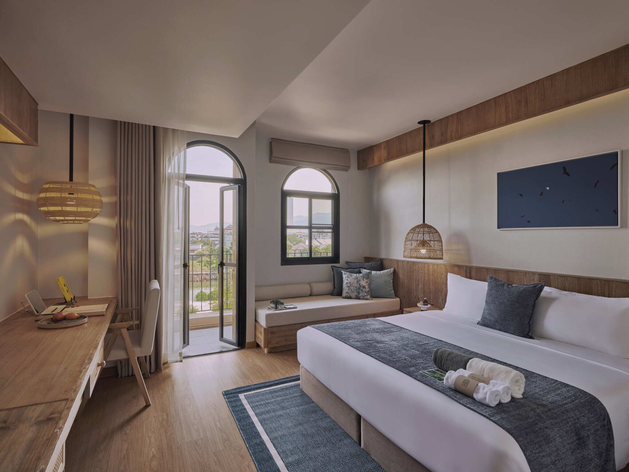 King Room Mountain View | Kostenloses WLAN, Bettwäsche