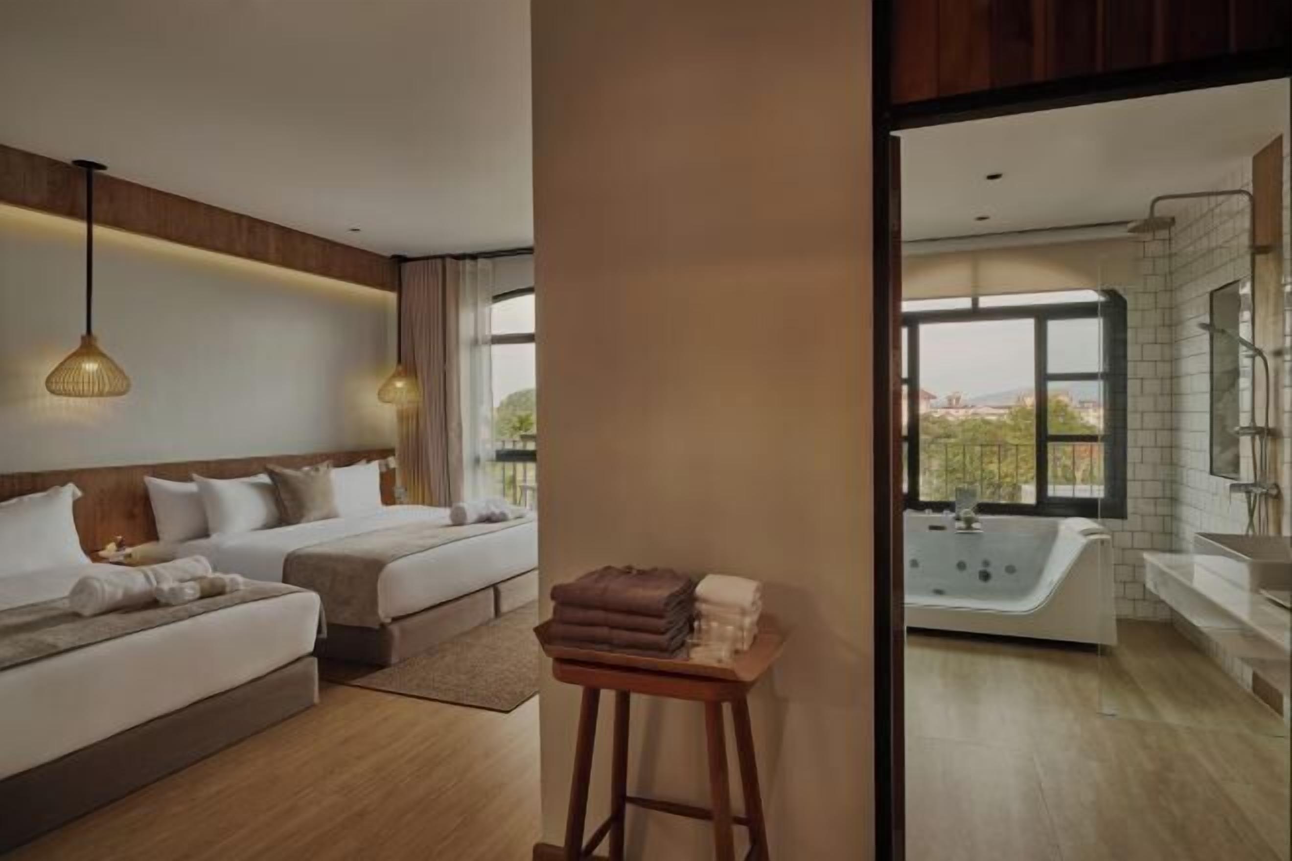 Free WiFi, bed sheets