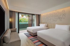 View from room - Aloft Bali Kuta at Beachwalk (Kuta)