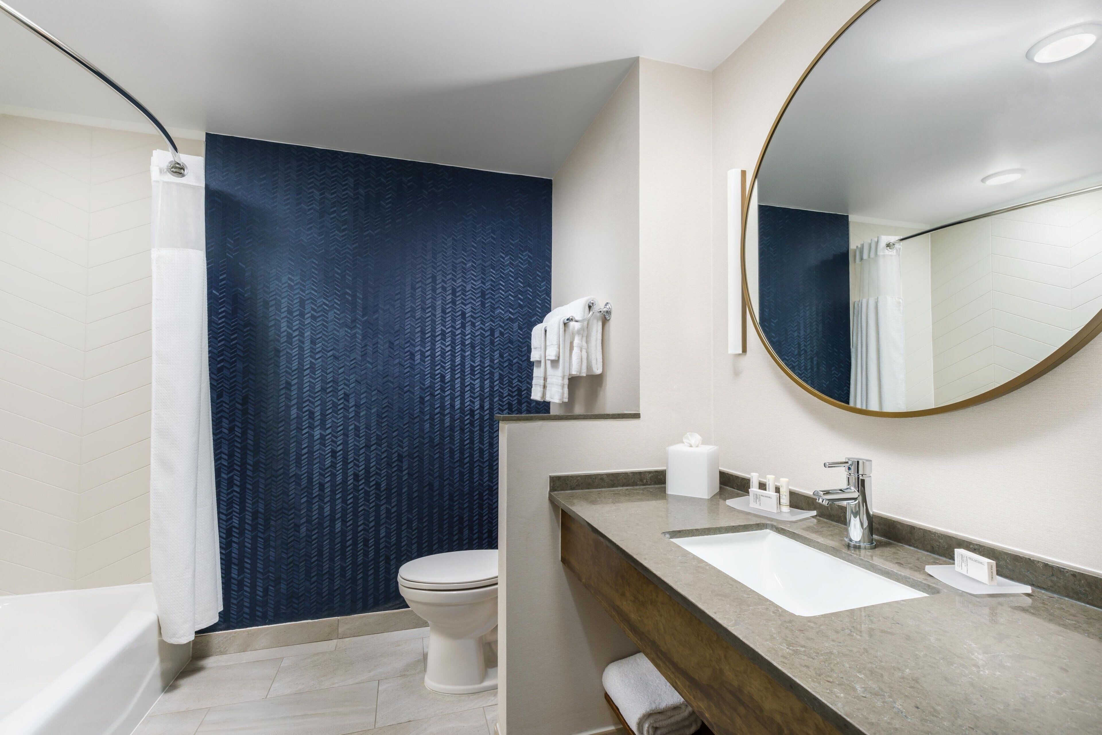 free toiletries, hair dryer, towels, soap