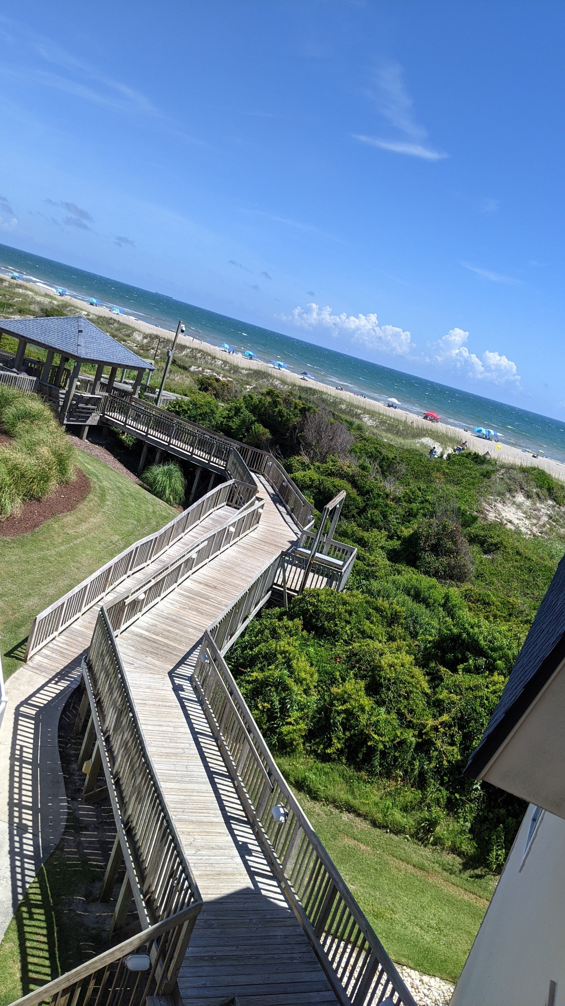 Uitzicht vanuit accommodatie