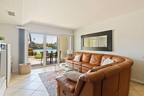 Smart TV, video games, DVD player, books - Treasure Island Waterfront Condo on Peaceful Isle of Capri (Treasure Island)