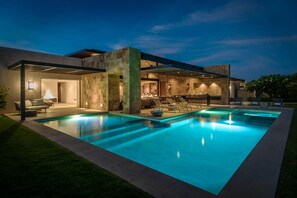 A heated pool - Fully Staffed 5 Bedroom Luxury Villa at the Ritz Carlton Enclave (Los Cabos)