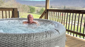 Idromassaggio all'aperto