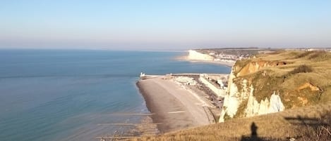 Aan het strand