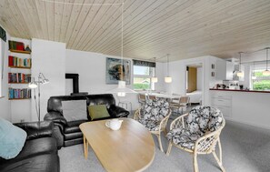 TV, fireplace - 3 bedroom pet friendly home in Hejls (Hejls)