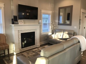 تلفزيون، مدفأة