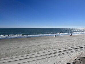 On the beach, sun-loungers, beach towels - Beautifully updated ocean front oasis (Murrells Inlet)