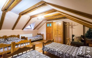 3 chambres, draps fournis
