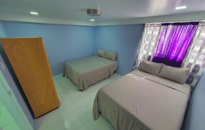 2 chambres, fer et planche Ă repasser, Wi-Fi, draps fournis