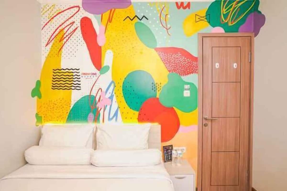 高級寢具、書桌、手提電腦工作空間、隔音