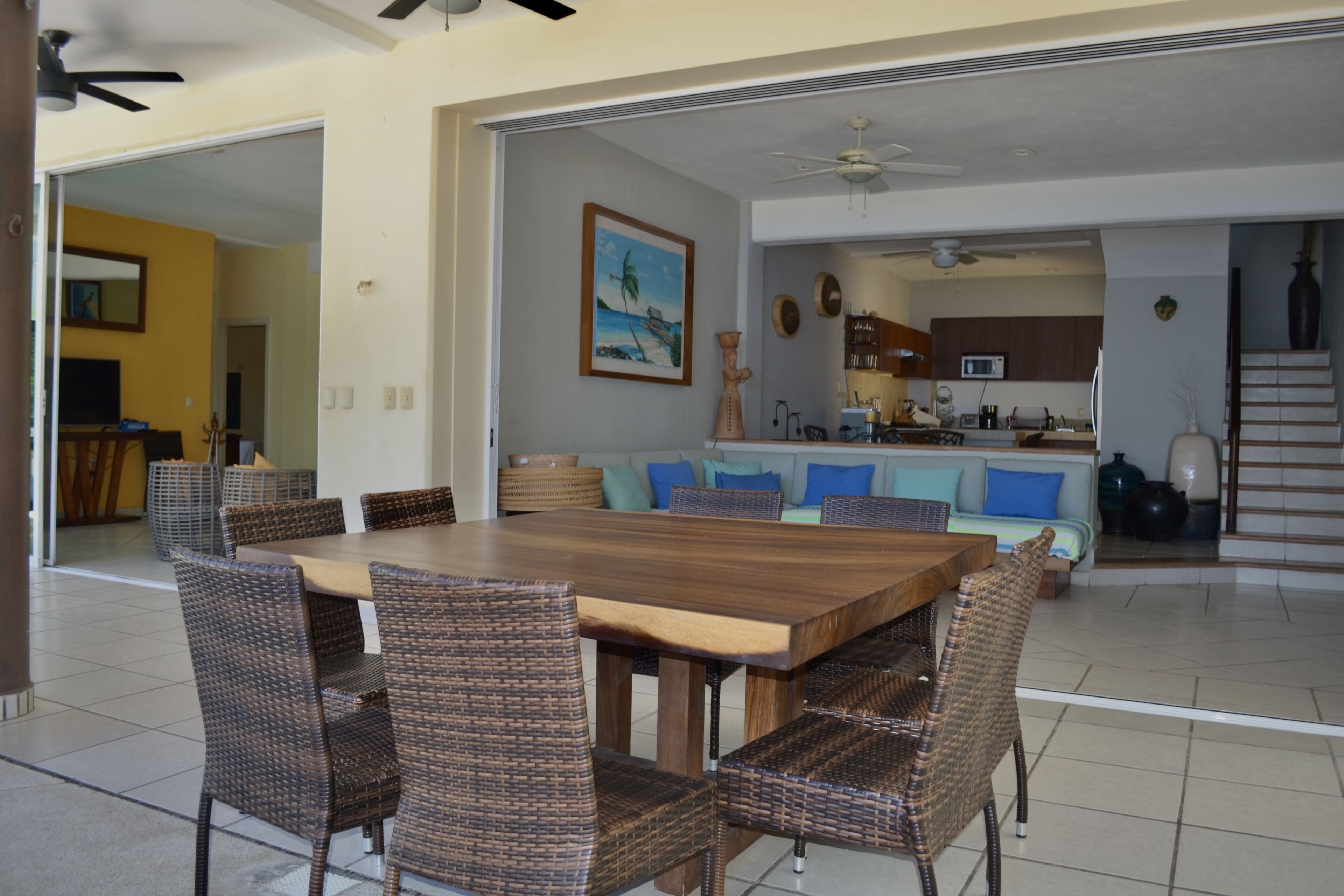 Pool area