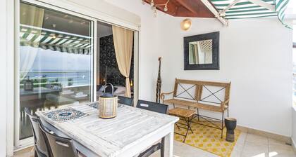 Out of Africa - beautiful studio - magnificent sea view at Cap Homard - Saint-Gilles