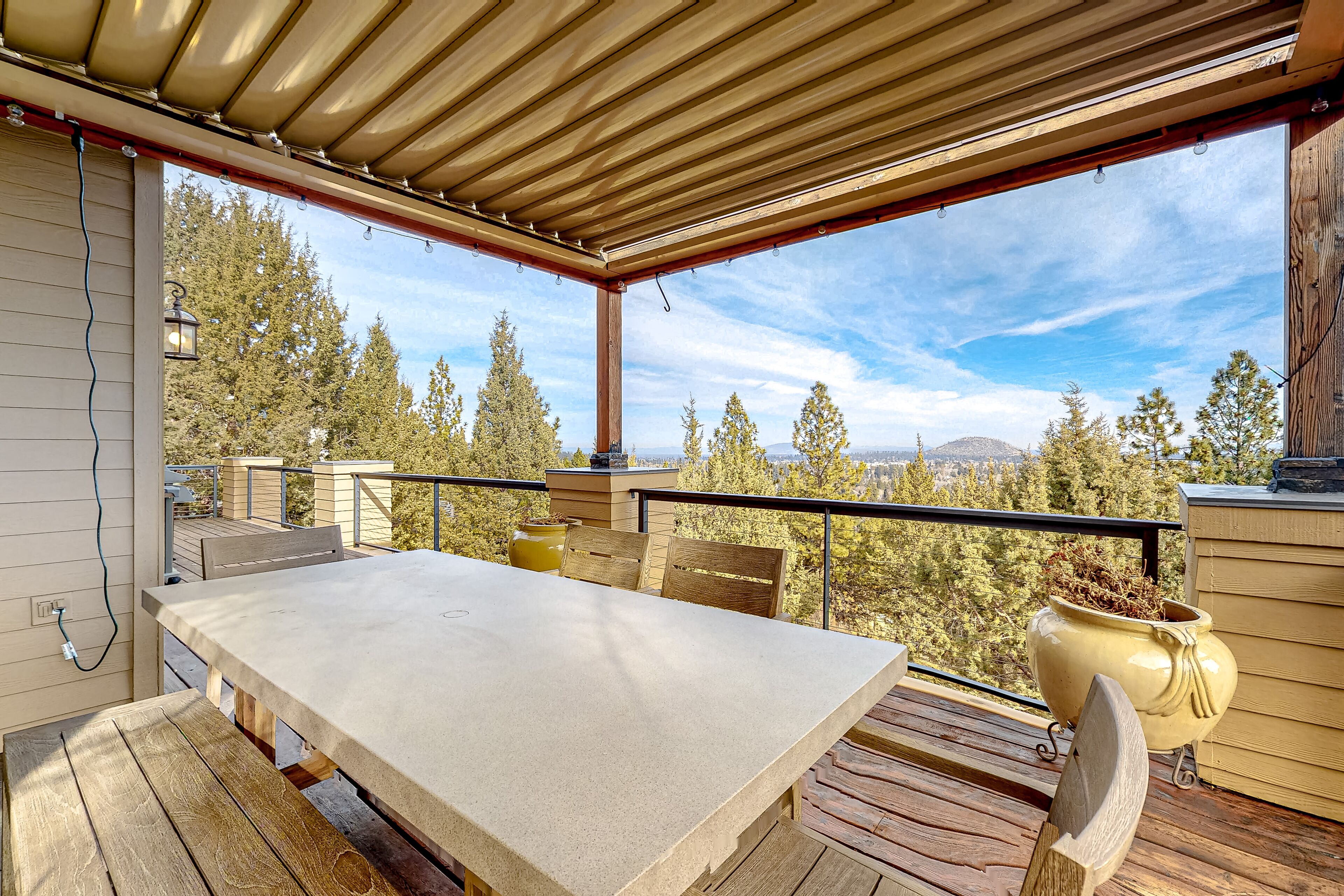 Stunning Bend Home on the Hill W/ Private Hot Tub, City Views, & Game Room