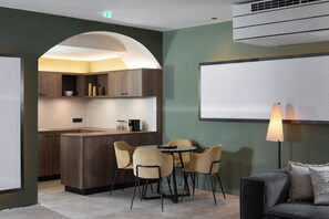 Sitteområde i lobbyen