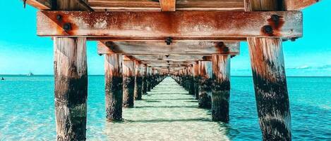 بالقرب من الشاطئ