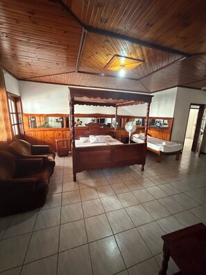 1 bedroom, travel crib, free WiFi, bed sheets