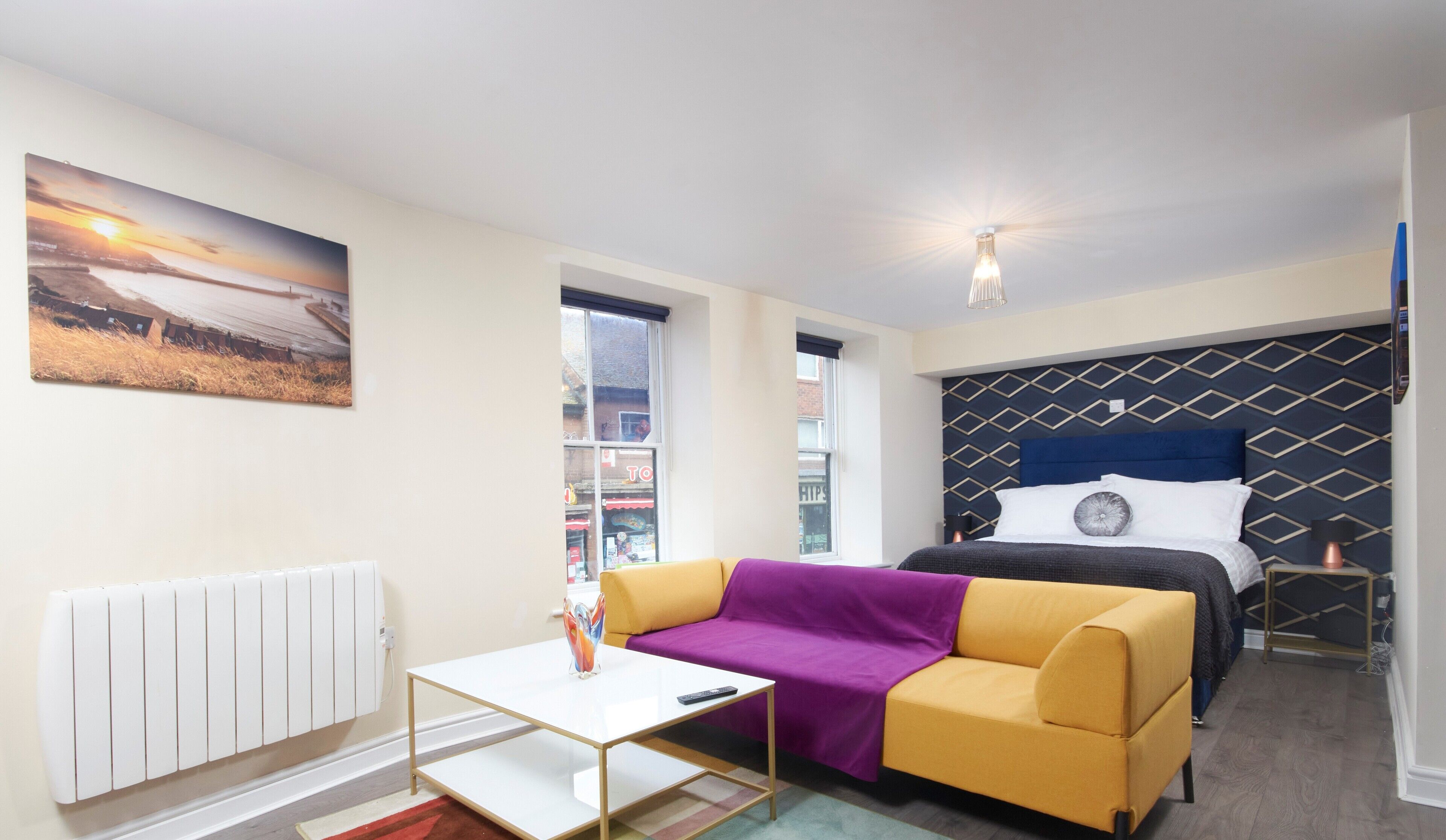 尊荣公寓, 私人浴室, 海滨景观 (3 -Bedroom Lux Apartment) | 酒廊